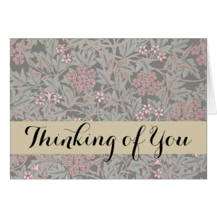 William Morris Jasmine Flower Pattern