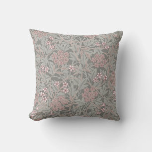 William Morris Jasmine Flower Pattern Cushion