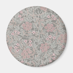 William Morris Jasmine Flower Pattern Magnet