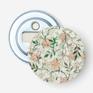 William Morris Jasmine Garden Flower Classic Bottle Opener