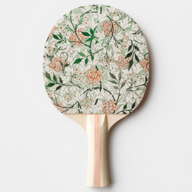 William Morris Jasmine Garden Flower Classic Ping Pong Paddle (Front)