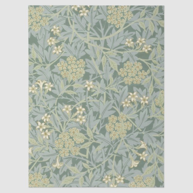William Morris | Jasmine Pattern Tissue Paper (Front)