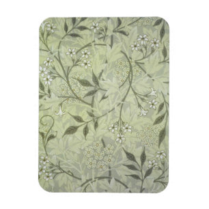 William Morris Jasmine Wallpaper Magnet