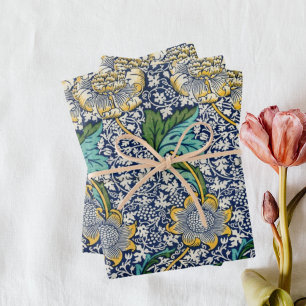 William Morris Kennet Blue wrapping paper