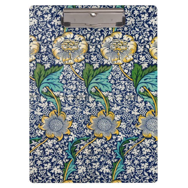 William Morris Kennet Floral Clipboard  (Front)