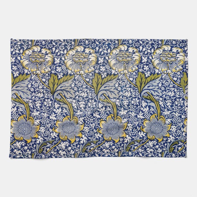 William Morris Kennet Tea Towel (Horizontal)