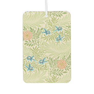 William Morris Larkspur Floral Pattern Car Air Freshener