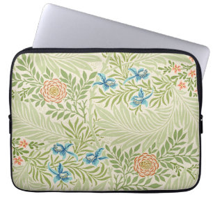 William Morris Larkspur Floral Pattern Laptop Sleeve