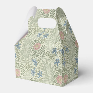 William Morris Larkspur Floral Wallpaper Favour Box