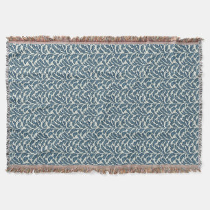 William Morris Leaf Throw Blanket