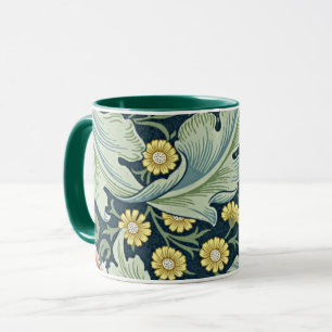 William Morris - Leicester vintage floral design Mug
