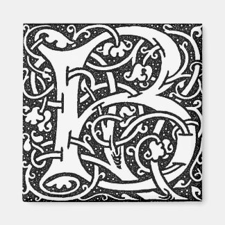 William Morris Letter B - Magnet