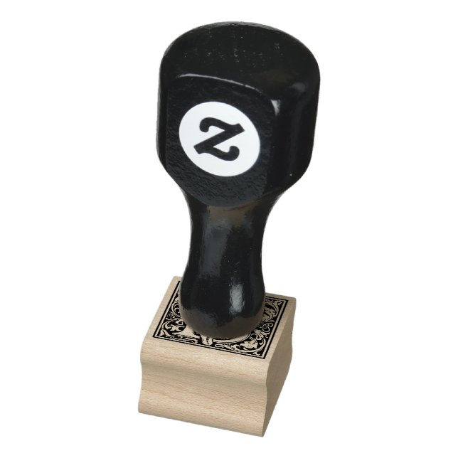 William Morris Letter B Rubber Stamp (Stamp)