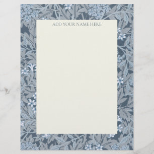 WILLIAM MORRIS LETTERHEAD WITH "JASMINE"