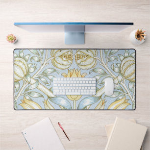 William Morris Lily and Pomegranate Flower Pattern Desk Mat