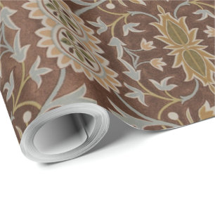 William Morris Little Flower Carpet Wrapping Paper