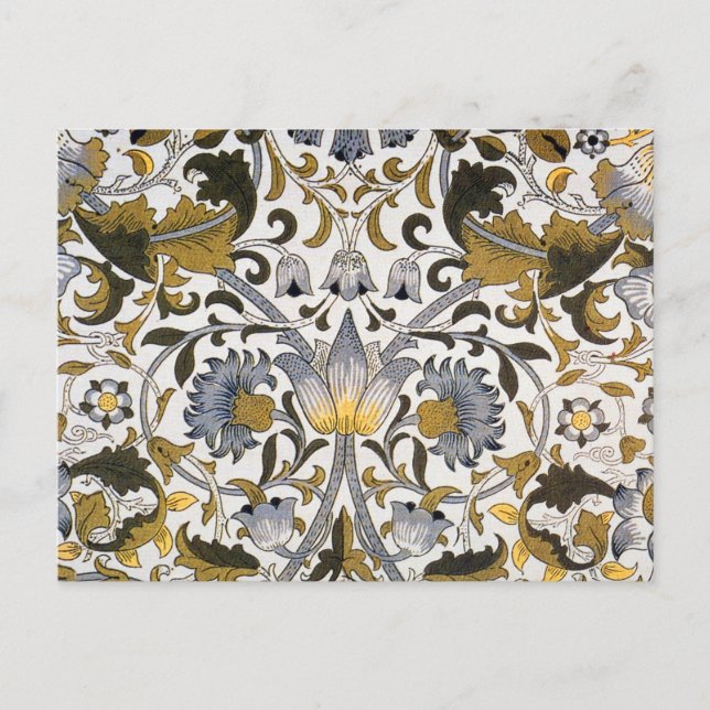 William Morris Lodden floral flower Postcard (Front)