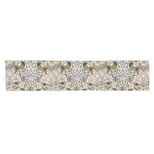 William Morris Lodden floral flower Short Table Runner (Horizontal)