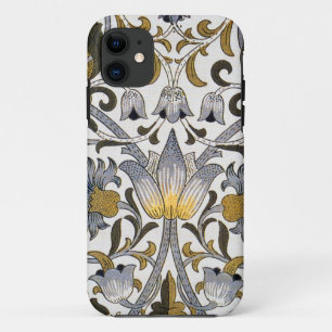 William Morris Lodden Floral Pattern: Blue Gold Case-Mate iPhone Case
