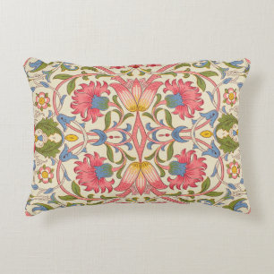 William Morris Lodden Floral Pattern Pastel Decorative Cushion