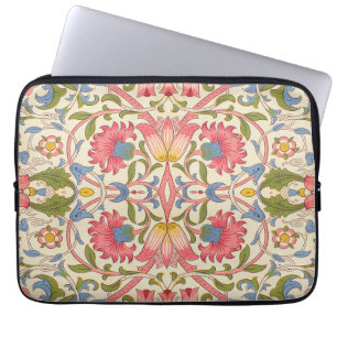 William Morris Lodden Floral Pattern Pastel  Laptop Sleeve