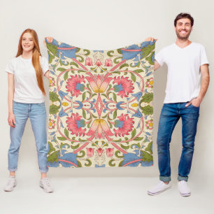 William Morris Lodden Spring Wallpaper Art  Fleece Blanket