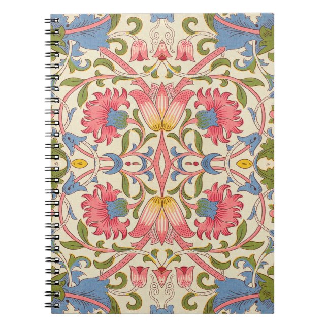 William Morris Lodden Spring Wallpaper Art  Notebook (Front)