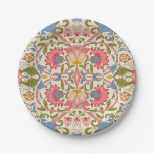 William Morris Lodden Spring Wallpaper Art  Paper Plate