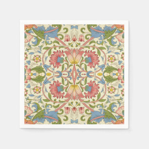 William Morris Loddon Blossom Floral Patterns Napkin