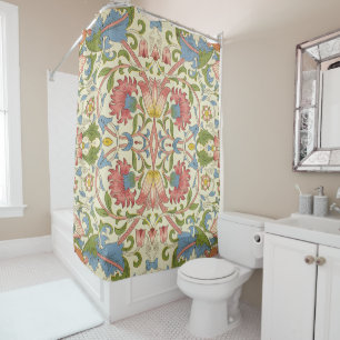 William Morris Loddon Blossom Floral Patterns Shower Curtain