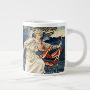 William Morris Love Leading Pilgrim Tapestry Large Coffee Mug
