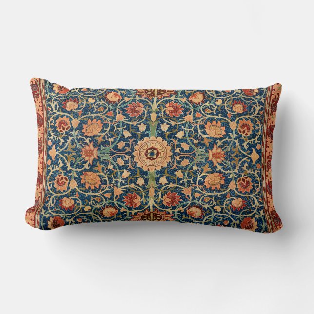 william morris lumbar cushion (Front)