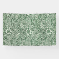 william morris marigold green floral flower