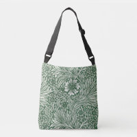 william morris marigold green floral flower
