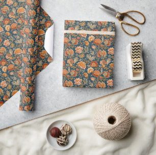 William Morris marigold Vintage floral  Wrapping Paper