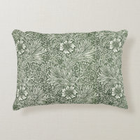 William Morris Marigold Vintage Green Floral