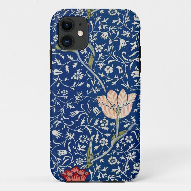 William Morris Medway Blue Floral  Case-Mate iPhone Case (Back)