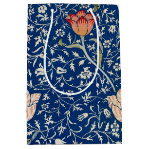 William Morris Medway Blue Floral Medium Gift Bag
