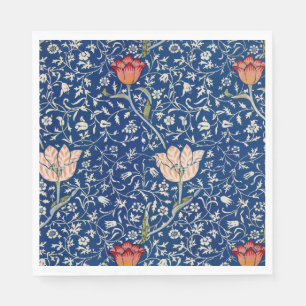 William Morris Medway Blue Floral Napkin