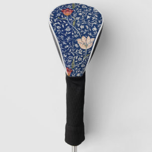William Morris Medway Blue Tulip Floral Art Golf Head Cover