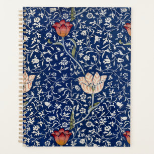 William Morris Medway Blue Tulip Floral Art Planner