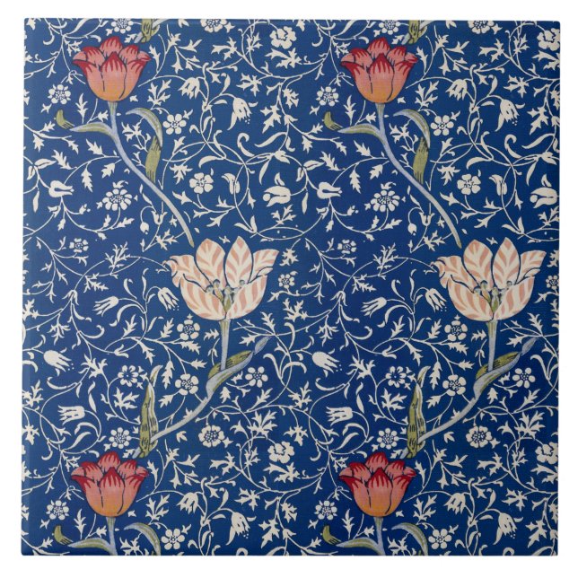 William Morris Medway Pattern Tile (Front)