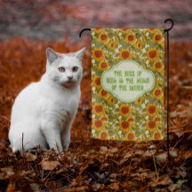 William Morris Multicolor Personalised Garden Flag