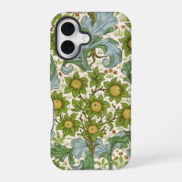 William Morris Orchard Green Floral Art