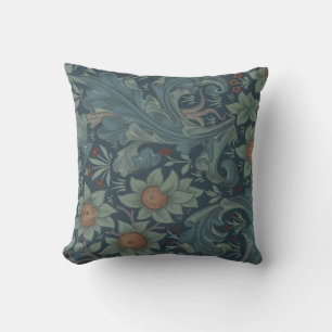 William Morris Orchard Pattern Art Cushion
