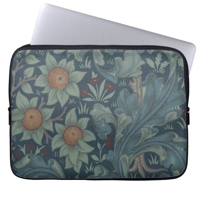 William Morris Orchard Pattern Art Laptop Sleeve (Front)