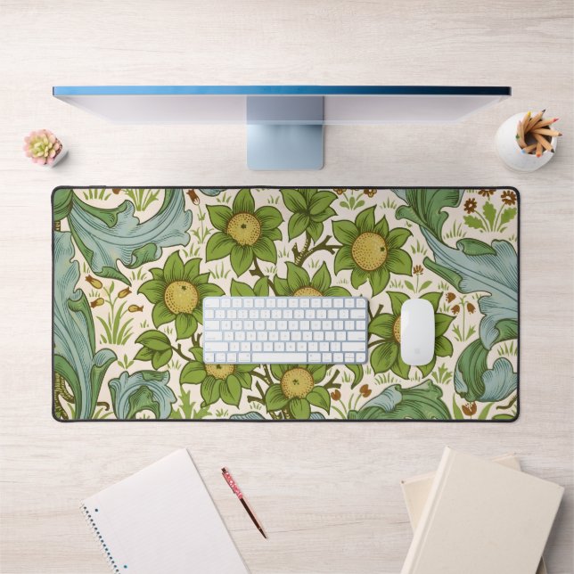 William Morris' Orchard Pattern Art Nouveau Desk Mat (Office 1)