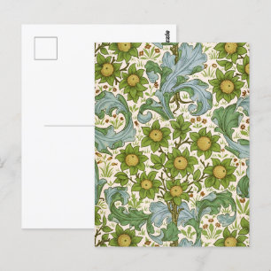 William Morris' Orchard Pattern Art Nouveau Postcard