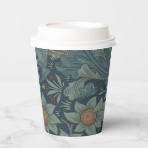 William Morris Orchard Pattern Art Paper Cups
