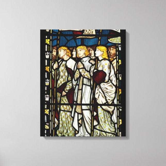 William Morris painting, All Saints Canvas Print (Front)